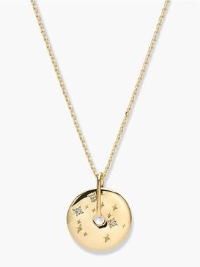 Mejuri Zodiac Pendant Necklace | Sagittarius